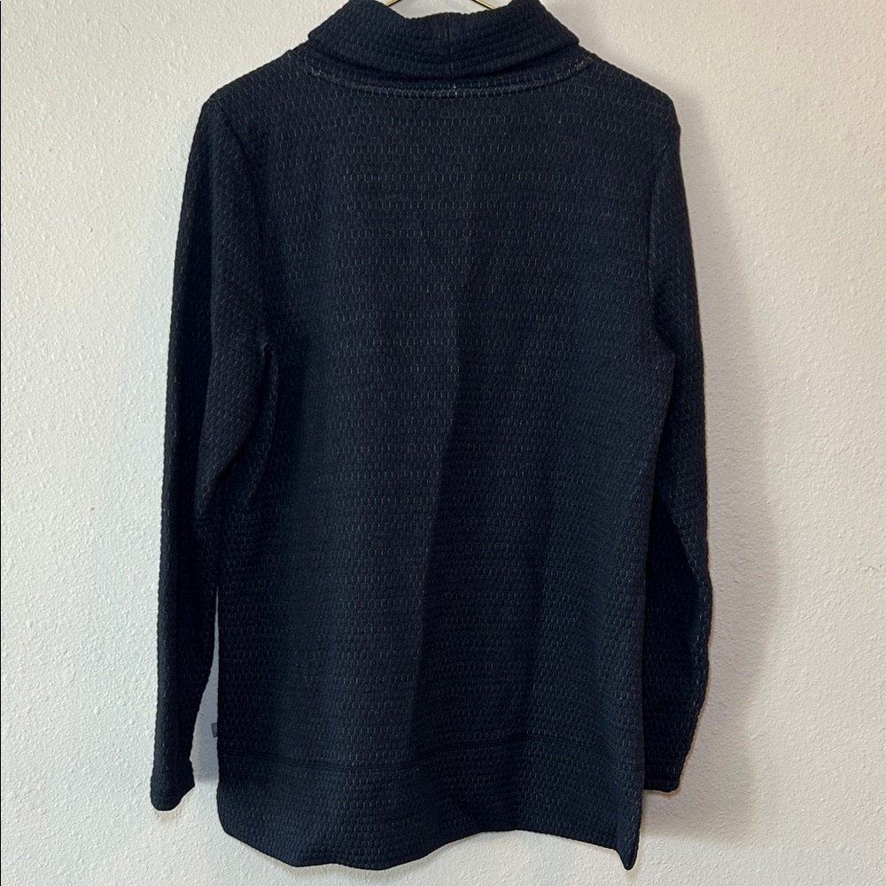 Talbots Navy Turtleneck Tunic - Picture 3 of 3